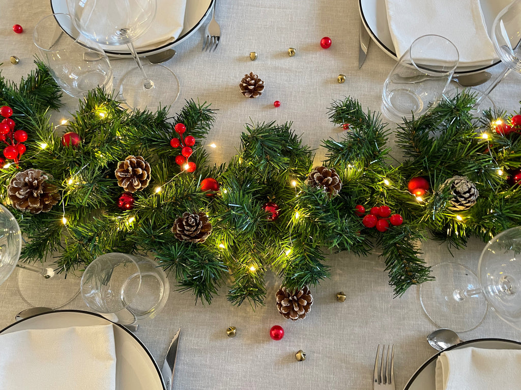 Box décoration de table de Noël